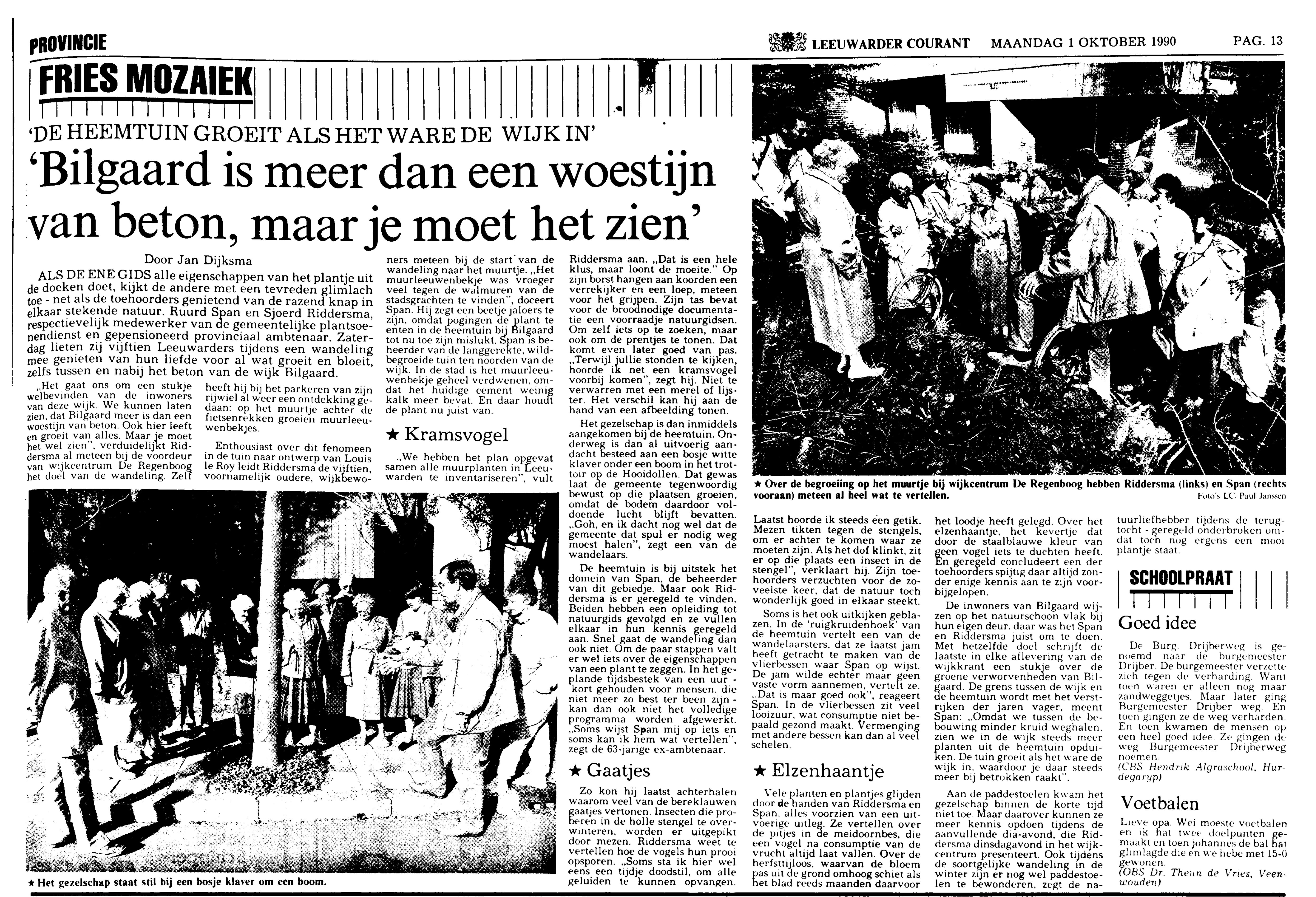 01-10-1990; ed. Dag bezitskenmerk KBDK