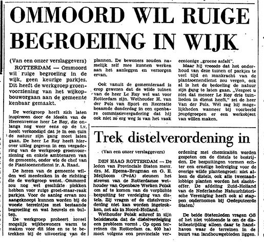 20-11-1971; nr. 8024; jrg. 27; ed. Dag bezitskenmerk Gemeentearchief Rotterdam