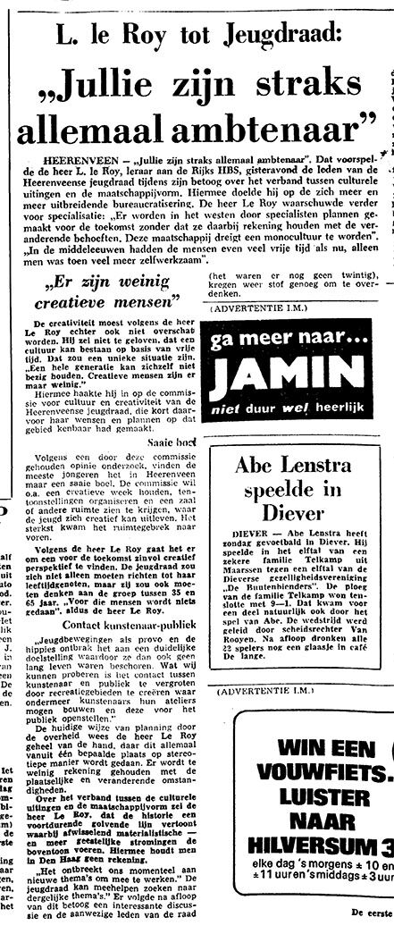 11-06-1968; nr. 223; jrg. 23; ed. Dag bezitskenmerk KB C 199