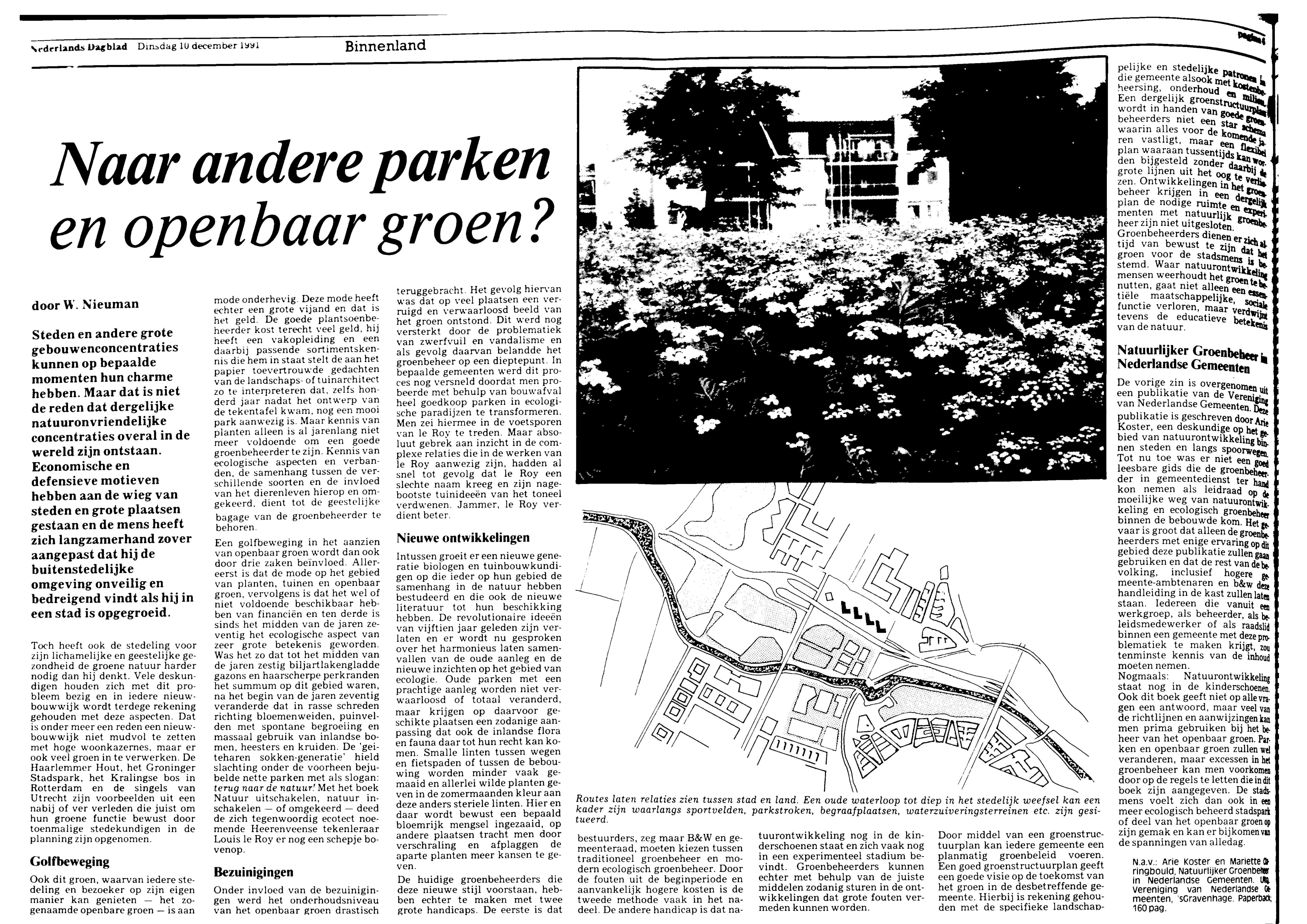 10-12-1991; nr. 11961; jrg. 48; ed. Dag bezitskenmerk Nederlands Dagblad