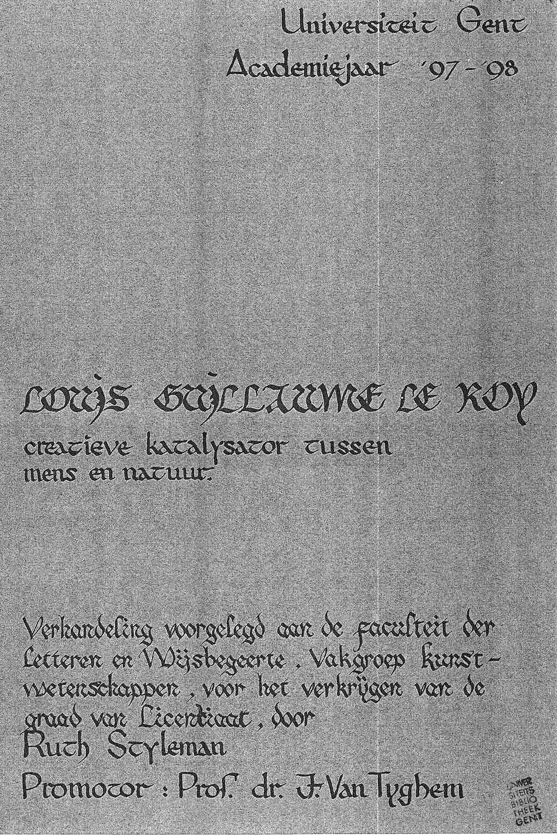 creatieve katalysator tussen mens en natuur