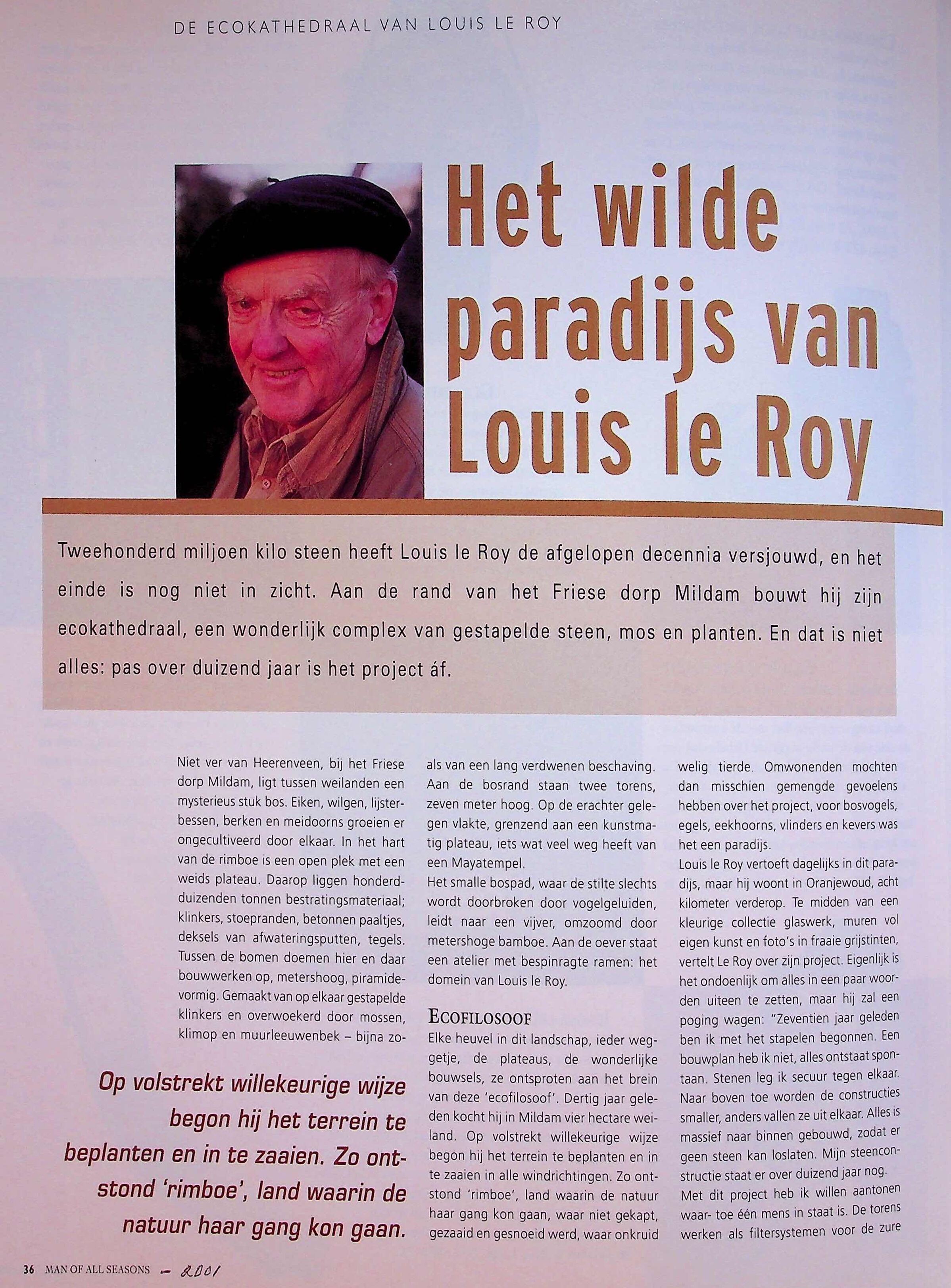 Het wilde paradijs van Louis le Roy 001